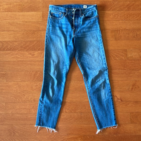 levi's white oak cone denim wedgie fit - Picture 2 of 4